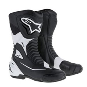 ALPINESTARS 2223517/12/42 - Leather boots sports SMX S ALPINESTARS colour black/white, size 42