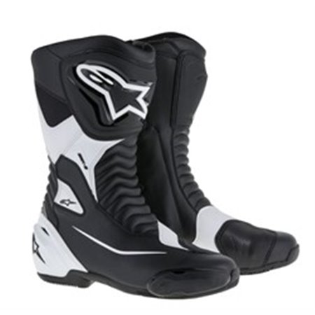 ALPINESTARS 2223517/12/42 - Leather boots sports SMX S ALPINESTARS colour black/white, size 42