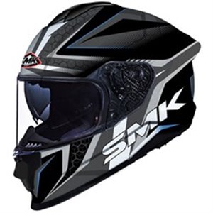 SMK SMK0114/20/GL265/S - Helmet full-face helmet SMK TITAN SLICK GL265 colour black/blue/grey/white, size S unisex