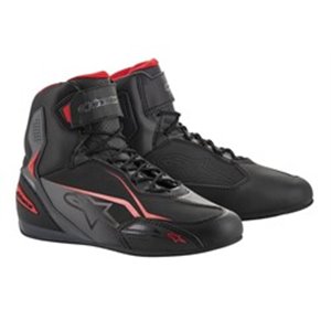 ALPINESTARS 2510219/131/11,5 - Leather boots touring FASTER-3 ALPINESTARS colour black/grey/red, size 11,5