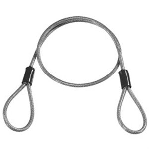 OXFORD LK189 - Rope without fastener OXFORD Lock Mate 12 1.2M x 12mm colour steel 1,2m x 12mm