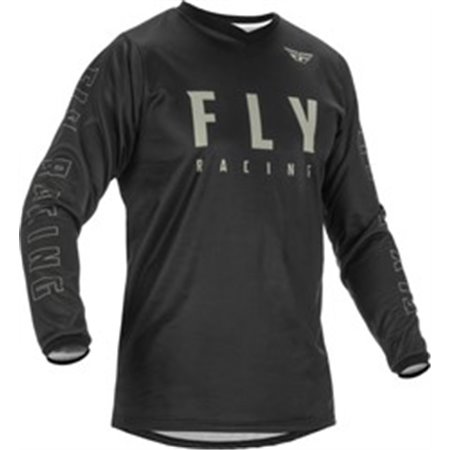 FLY FLY 375-920YL - T-shirt off road FLY RACING YOUTH F-16 färg svart/grå, storlek YL