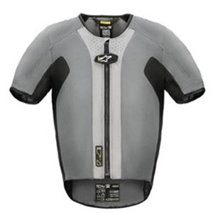 ALPINESTARS 6508120/9310/2XL - Vest with airbag ALPINESTARS TECH-AIR 5 colour black/grey, size 2XL