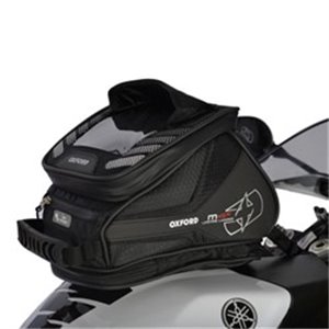 OXFORD OL255 - Tank bag (4L) M4R Tank'n'Tailer OXFORD colour black, size OS (also ability to fit on the rear part of a motorcycl