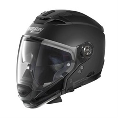 NOLAN N7G000027-010-XXXL - Helmet Flip-up helmet NOLAN N70-2 GT CLASSIC N-COM 10 colour black/matt, size 3XL unisex