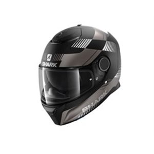 HE3439E-KAS-L Helmet full face helmet SHARK SPARTAN 1.2 STRAD colour black/grey