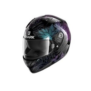 SHARK HE0545E-KXK-M - Helmet full-face helmet SHARK LADY RIDILL 1.2 NELUM colour black/blue/purple, size M lady's
