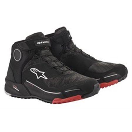 ALPINESTARS 2611820/993/9 - Leather boots touring CR-X DRYSTAR ALPINESTARS colour black/camo/red, size 9
