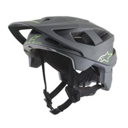 ALPINESTARS MTB 8703019/9319/S - Helmet bike ALPINESTARS VECTOR PRO - ATOM HELMET - CE EN colour grey/matt, size S unisex
