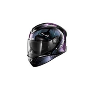 SHARK HE4960E-KXK-XS - Helmet full-face helmet SHARK SKWAL 2.2 VENGER colour black/blue/purple, size XS unisex