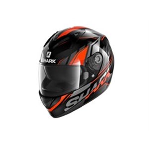 SHARK HE0533E-KOA-XS - Helmet full-face helmet SHARK RIDILL 1.2 PHAZ colour anthracite/black/orange, size XS unisex