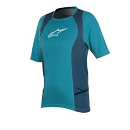ALPINESTARS MTB 1786317/7002/S - T-shirt cycling ALPINESTARS STELLA DROP 2 colour blue/white, size S (short sleeve)