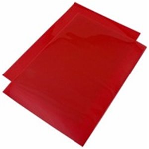 IRP IRP0079CZE - Mud flaps ; 2pcs, red, 2 pcs.; PVC material, size: 500x300 mm