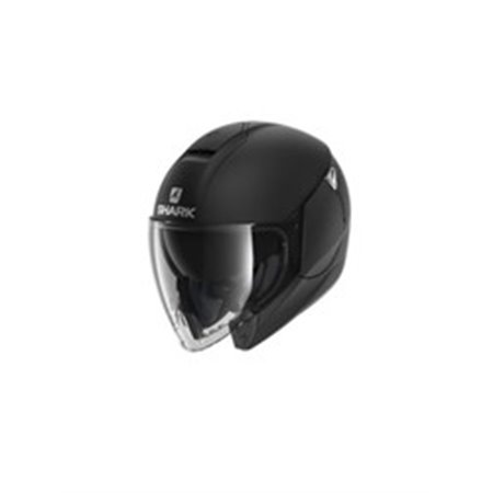 SHARK HE1921E-KMA-KS - Helmet open SHARK CITYCRUISER BLANK colour black/matt, size 2XL unisex