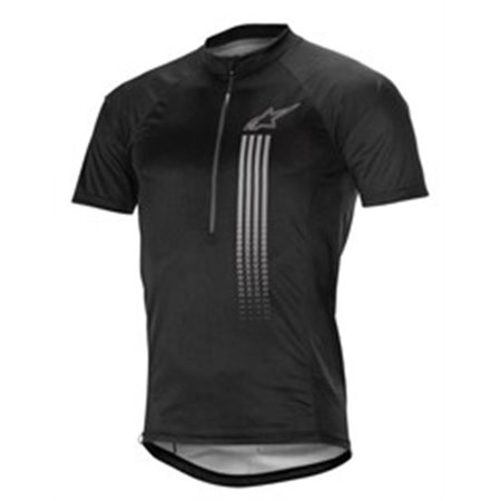 ALPINESTARS MTB 1763319/10/L - T-shirt cycling ALPINESTARS ELITE V2 SS JERSEY colour black, size L (short sleeve)