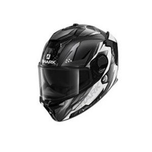 SHARK HE7012E-DAW-XL - Helmet full-face helmet SHARK SPARTAN GT CARBON URIKAN colour carbon/grey/white, size XL unisex