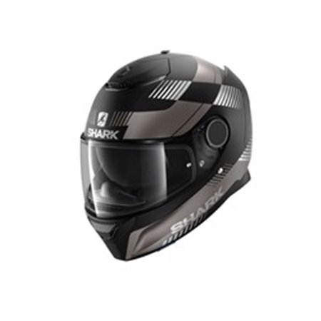 SHARK HE3439E-KAS-S - Helmet full-face helmet SHARK SPARTAN 1.2 STRAD colour black/grey/matt, size S unisex