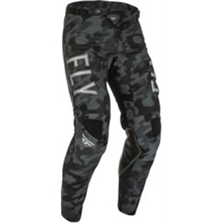 FLY FLY 375-53438 - Trousers cross/enduro FLY RACING KINETIC S.E. TACTIC colour black/camo/grey, size 38