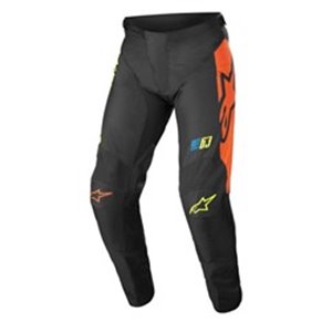 ALPINESTARS MX 3722122/1534/28 - Trousers cross/enduro ALPINESTARS MX RACER COMPASS colour black/fluorescent/red/yellow, size 28