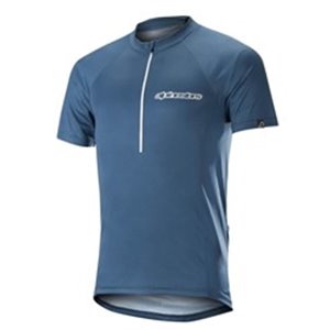ALPINESTARS MTB 1763317/7092/L - T-shirt cycling ALPINESTARS ELITE colour blue/white, size L (short sleeve)