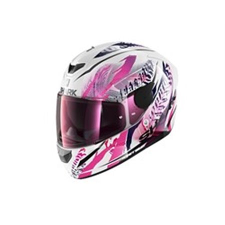 SHARK HE4038E-WKV-M - Helmet full-face helmet SHARK LADY D-SKWAL 2 SHIGAN colour pink/white, size M lady's