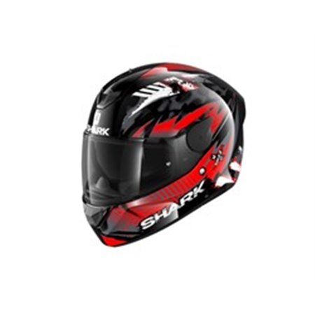 SHARK HE4054E-KRA-S - Helmet full-face helmet SHARK D-SKWAL 2 PENXA colour black/grey/red, size S unisex