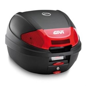 GIVI GIE300N2 - Journey and luggage Kufer centralny E300 MONOLOCK GIVI, colour black/red (30 l)