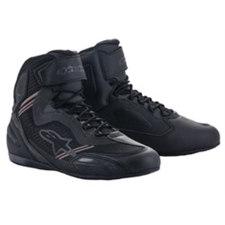 ALPINESTARS 2510319/1100/7,5 - Leather boots sports FASTER-3 RIDEKNIT ALPINESTARS colour black, size 7,5