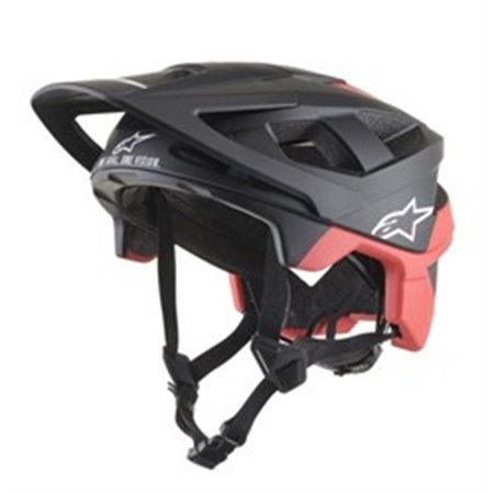 ALPINESTARS MTB 8703019/1309/S - Helmet bike ALPINESTARS VECTOR PRO - ATOM HELMET - CE EN colour black/matt/red, size S unisex