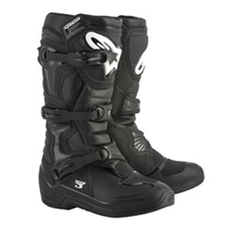 ALPINESTARS MX 2013018/10/7 - Leather boots cross/enduro TECH 3 ALPINESTARS MX colour black, size 7