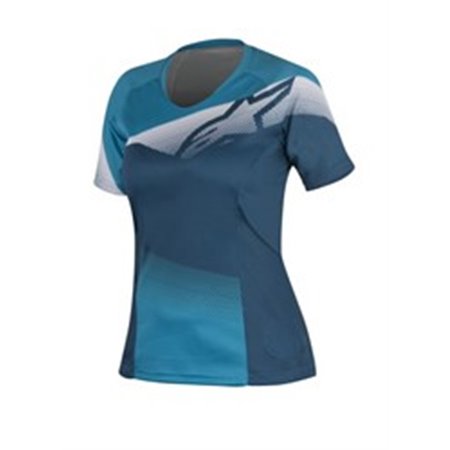 ALPINESTARS MTB 1782516/7007/M - T-shirt cycling ALPINESTARS STELLA MESA colour blue, size M (short sleeve)