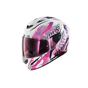 SHARK HE4038E-WKV-XS - Helmet full-face helmet SHARK LADY D-SKWAL 2 SHIGAN colour pink/white, size XS lady's