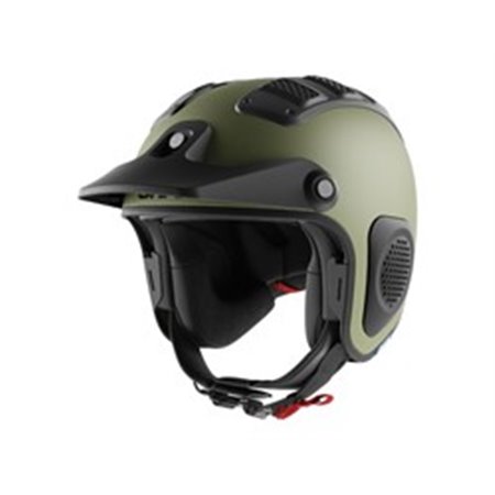 SHARK HE2505E-GMA-XS - Helmet open SHARK ATV DRAK colour green/matt, size XS unisex
