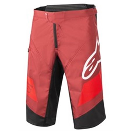 1722919/3173/36 Shorts bicycle ALPINESTARS RACER SHORTS colour red, size 36