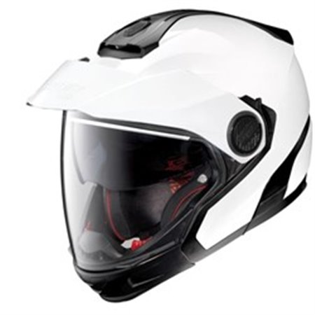 NOLAN N4F000027-005-XXL - Helmet Flip-up helmet NOLAN N40-5 GT CLASSIC N-COM 5 colour white, size 2XL unisex
