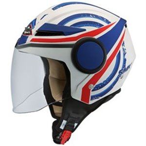 SMK SMK0111/18/MA153/XL - Helmet open SMK STREEM HEROIC MA153 colour blue/matt/white, size XL unisex