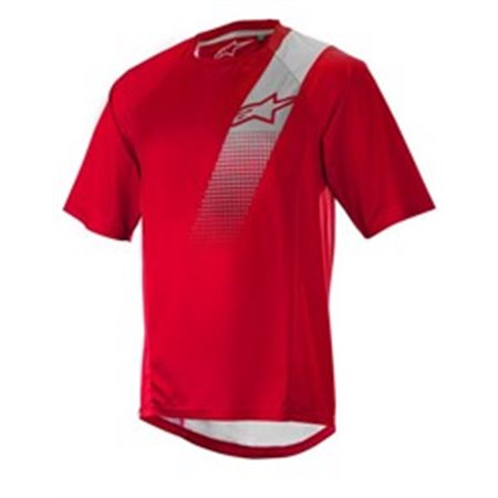 ALPINESTARS MTB 1764519/3734/XL - T-shirt cycling ALPINESTARS TRAILSTAR V2 SHORT SLEEVE colour grey/red, size XL