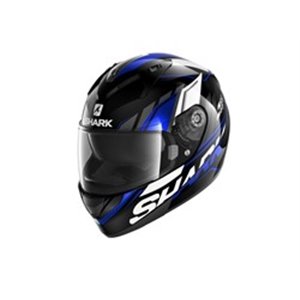SHARK HE0533E-KBW-XL - Helmet full-face helmet SHARK RIDILL 1.2 PHAZ colour black/blue/white, size XL unisex