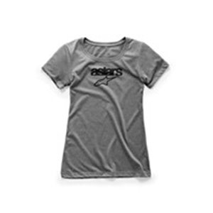 ALPINESTARS 1W38-73004/1026/S - T-shirt WOMENS HERITAGE ALPINESTARS colour grey, size S