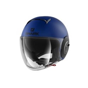 SHARK HE2840E-BKB-S - Helmet open SHARK NANO STREET NEON colour black/matt/navy blue, size S unisex
