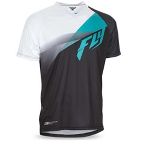 FLY MTB FLYMTB 352-0780M - T-shirt cycling FLY SUPER D colour black/blue/white, size M