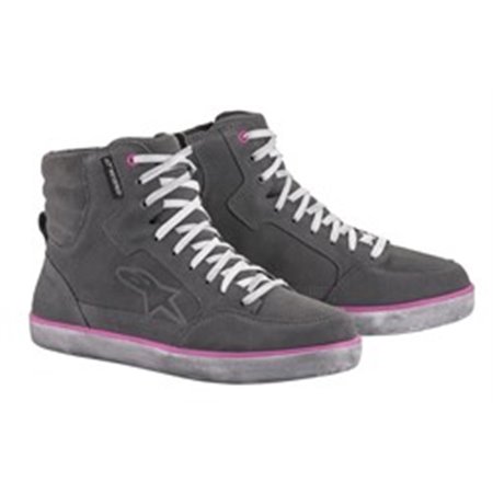 ALPINESTARS 2542220/9095/7 - Leather boots touring J-6 WP WOMEN'S ALPINESTARS colour grey/pink, size 7