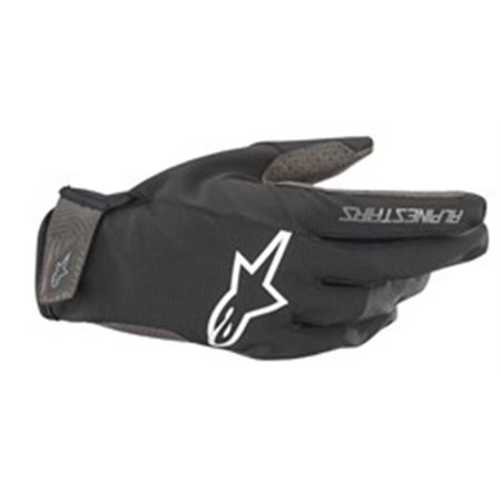 ALPINESTARS MTB 1566320/10/M - Gloves bicycle ALPINESTARS DROP 6.0 GLOVE colour black, size M