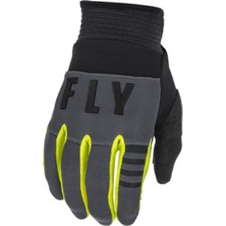 FLY FLY 375-9122X - Handskar cross/enduro FLY RACING F-16 färg svart/fluorescerande/grå/gul, storlek 2XL