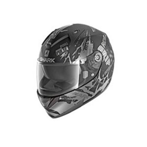 SHARK HE0536E-KAS-XS - Helmet full-face helmet SHARK RIDILL DRIFT-R colour black/grey/matt, size XS unisex