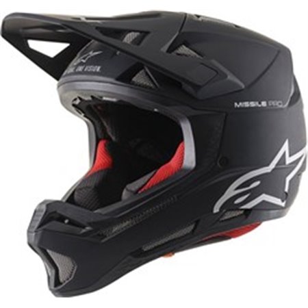 ALPINESTARS MTB 8802020/110/L - Helmet bike ALPINESTARS MISSILE PRO SOLID - CE EN colour black/matt, size L unisex