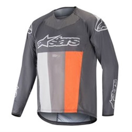 ALPINESTARS MTB 1760119/1445/L - T-shirt cycling ALPINESTARS TECHSTAR LS JERSEY colour grey, size L (long sleeve)