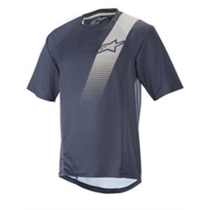 ALPINESTARS MTB 1764519/7734/XL - T-shirt cycling ALPINESTARS TRAILSTAR V2 SHORT SLEEVE colour grey/navy blue, size XL