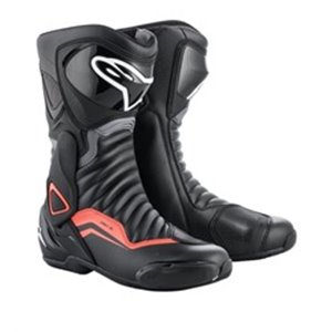 ALPINESTARS 2223017/1130/42 - Leather boots sports SMX-6 V2 ALPINESTARS colour black/fluorescent/grey/red, size 42