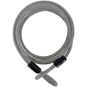 OXFORD LK194 - Rope without fastener OXFORD Lock Mate colour steel 2m x 12mm